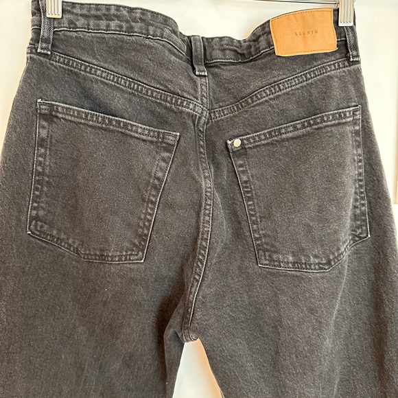 Black washed women’s jeans - Picture 3 of 6
